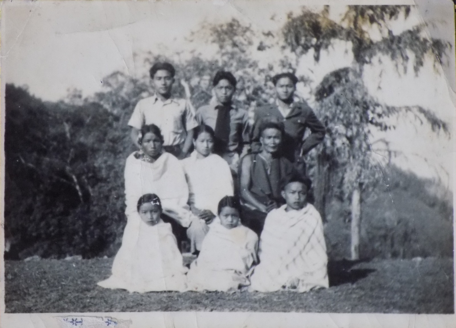 Family portrait from the Naga Photo Archive